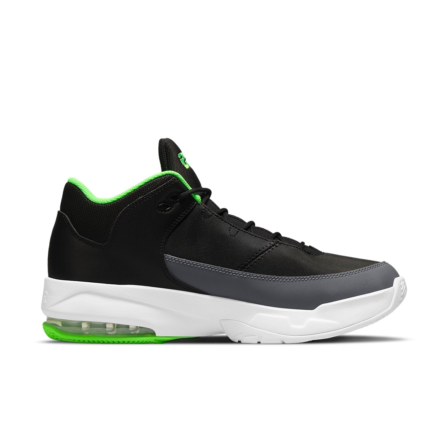 Air Jordan Max Aura 3 Mid-Top Black/Green CZ4167-003