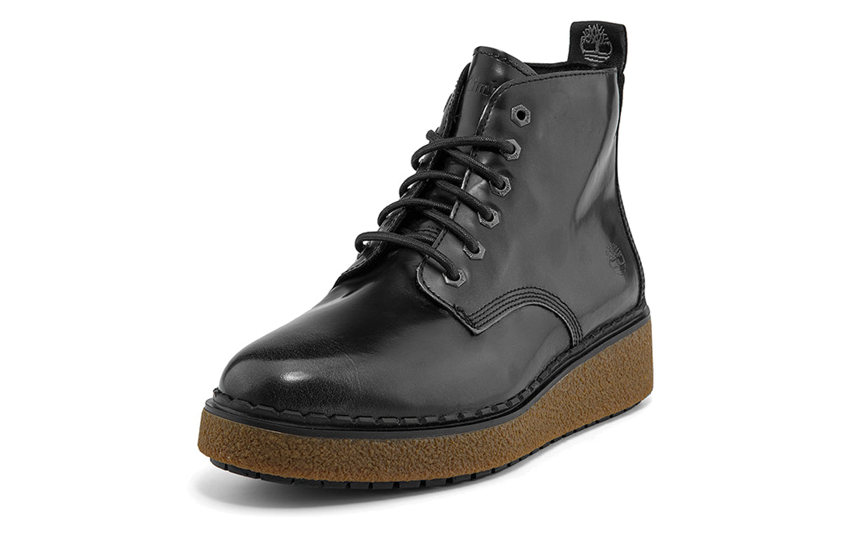 (WMNS) Timberland Bluebell Lane Lace Up Bootie Fashion Closed Toe Boot 'Black' A21DA