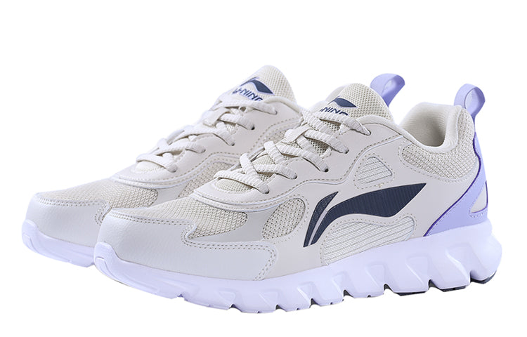 (WMNS) Li-Ning Running 'White Black Logo' ARSR052-3