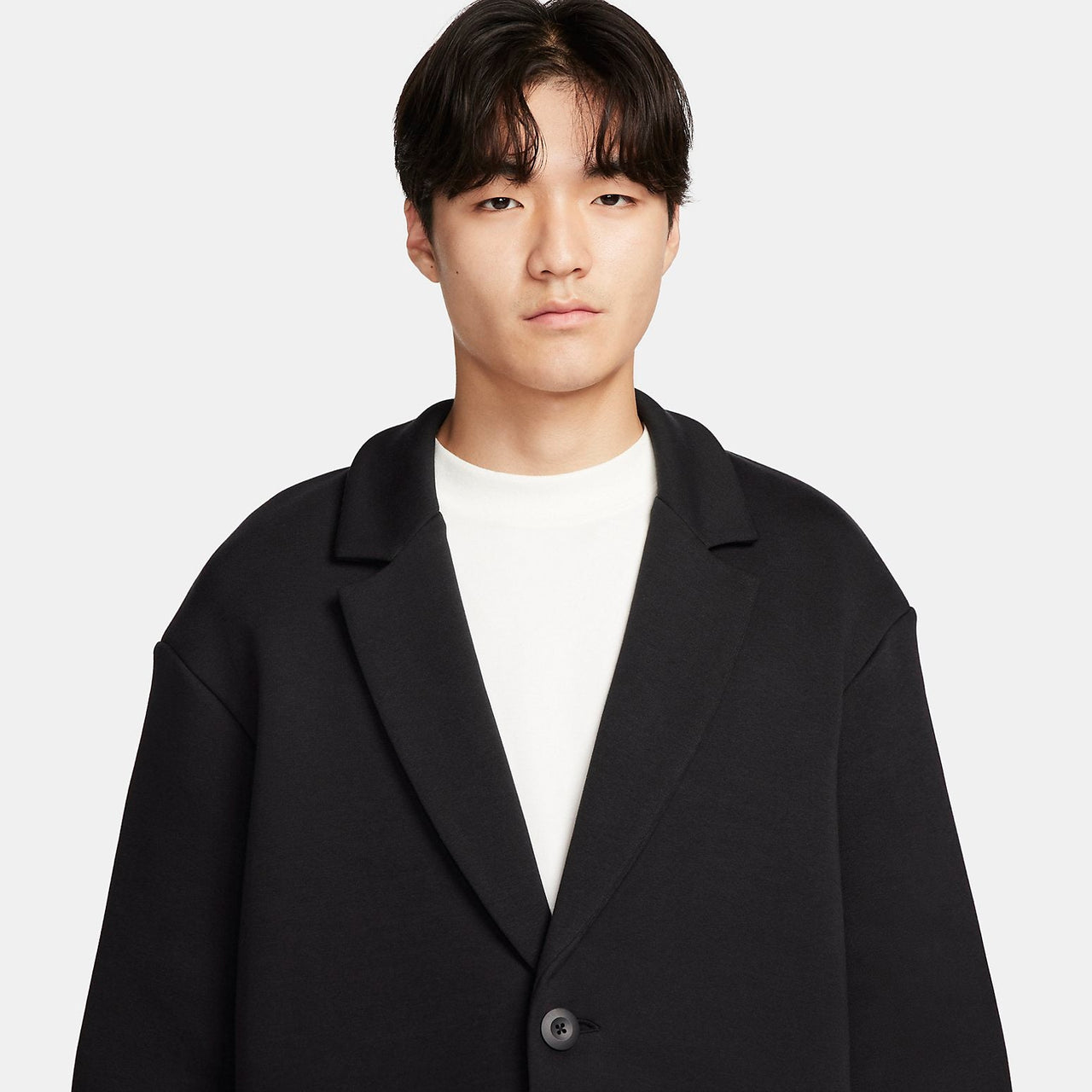 Nike Sportswear Tech Fleece Reimagined Loose Fit Trench Coat Asia Sizing 'Black' FN0602-010
