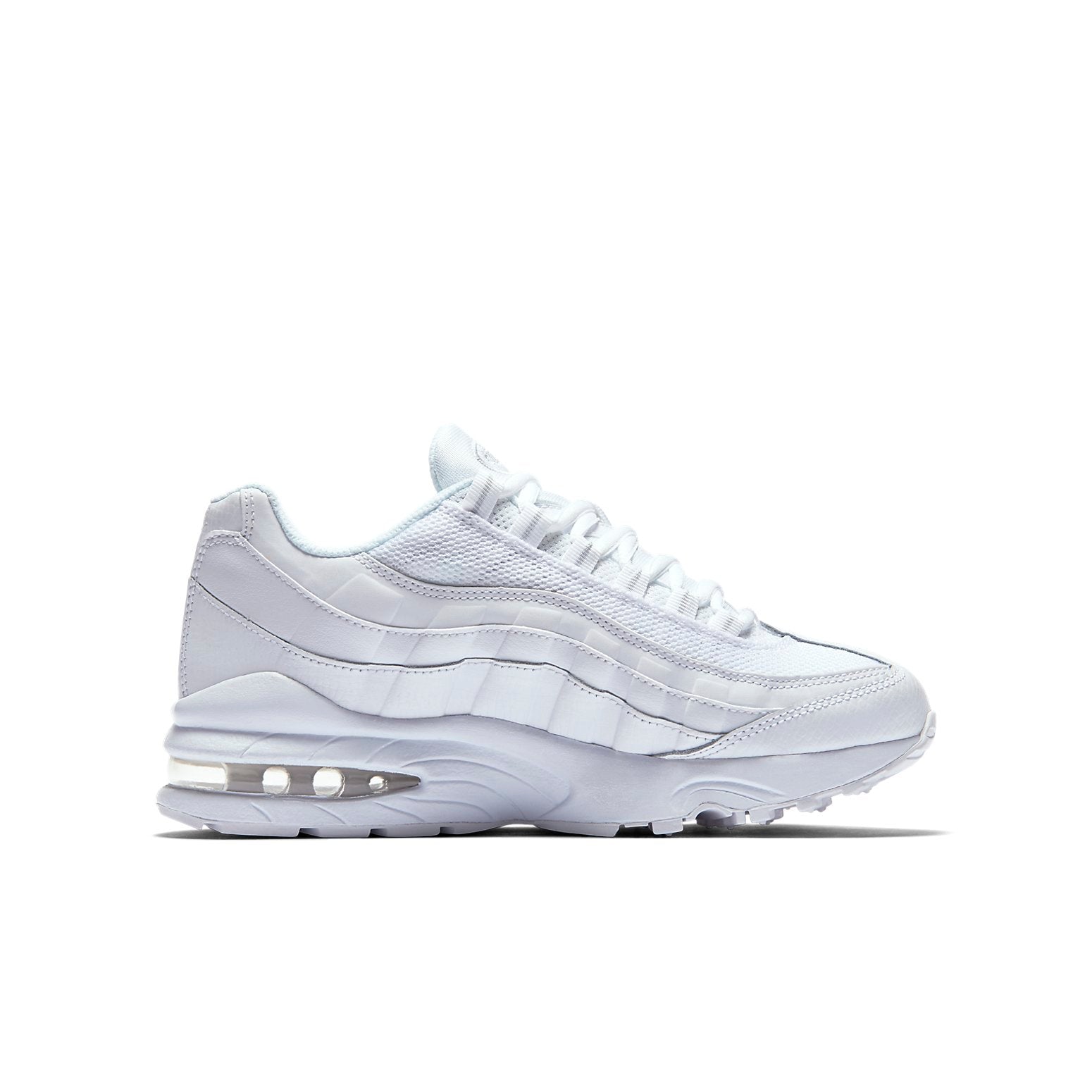 (GS) Nike Air Max 95 'Triple White' 307565-109