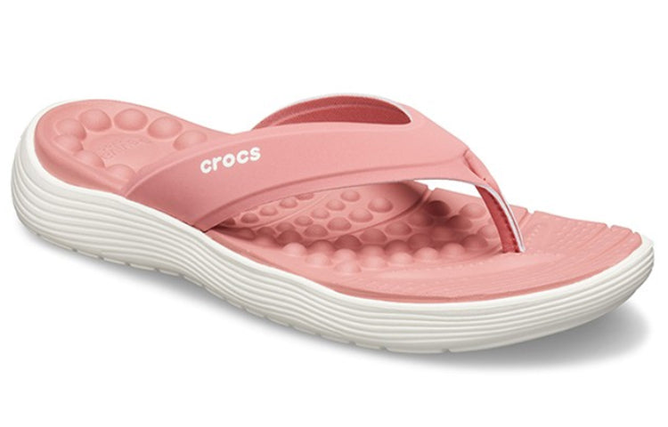 (WMNS) Crocs Reviva Flip-Flops Pink 205473-6PH
