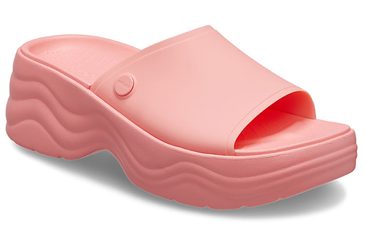 (WMNS) Crocs Skyline Slides 'Guava' 208182-6UI