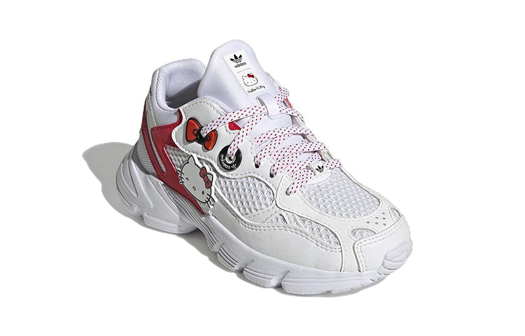 (GS) adidas Hello Kitty x Astir 'White Vivid Red' GX1877