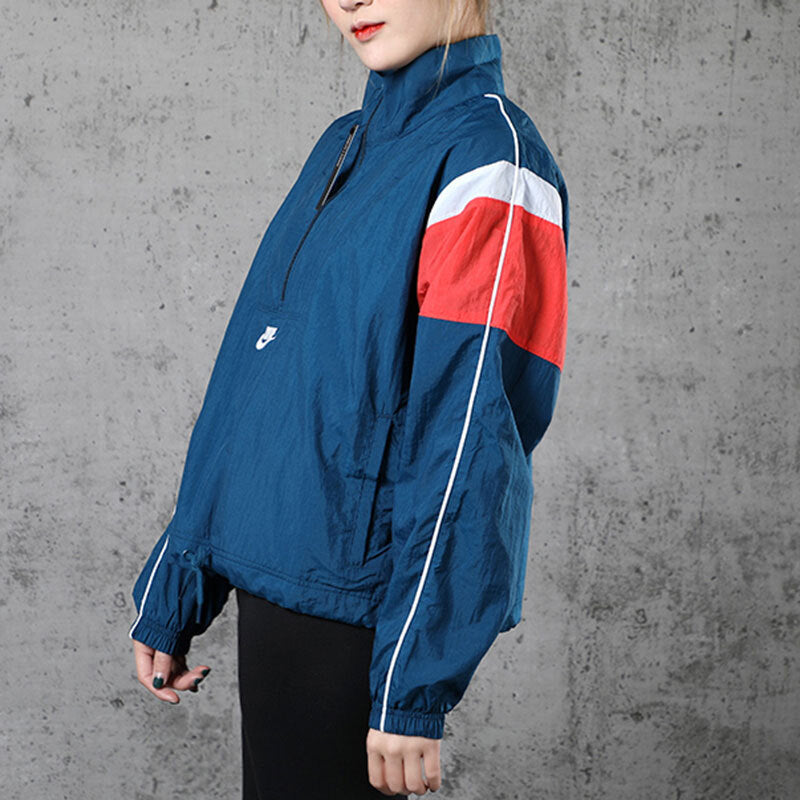 (WMNS) Nike Windblocker Jacket Blue CJ2362-432