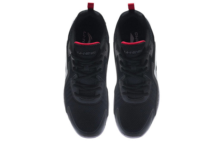 Li-Ning Running Shoes 'Black Red White' ARHR197-2