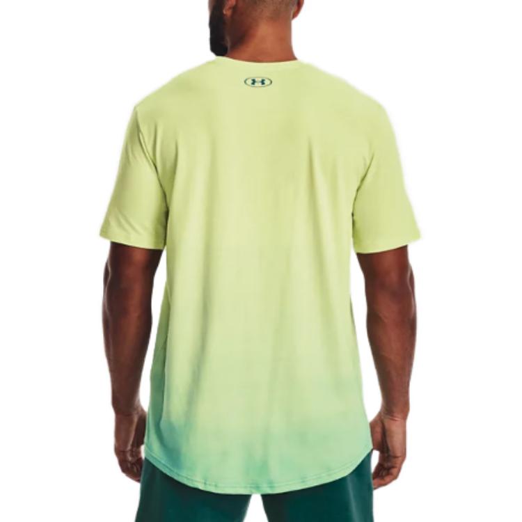 Under Armour Project Rock Fade T-shirt 'Yellow Green' 1378906-391