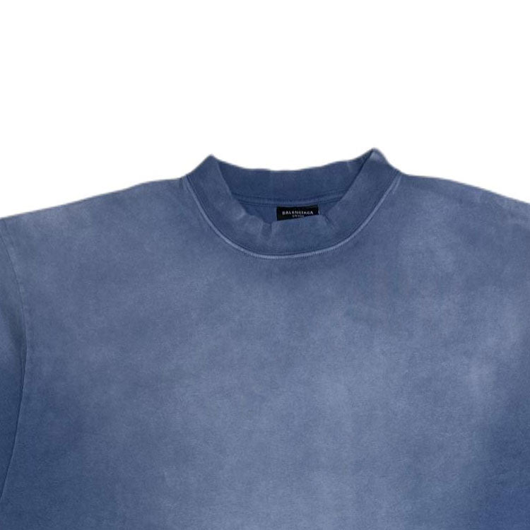 Balenciaga Hand-Drawn T-shirt 'Blue' 764235TPVU42671