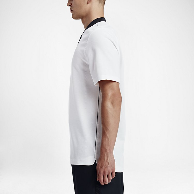 Nike Court Polo Shirt 'White Black' 743996-100