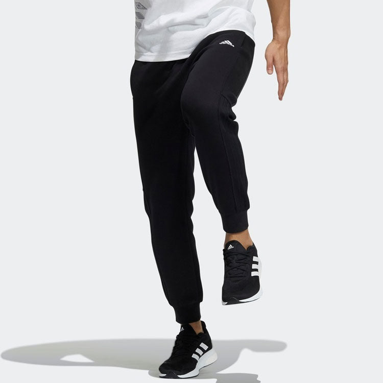 Men's adidas Woven Running Casual Cone Sports Pants/Trousers/Joggers Black H39228