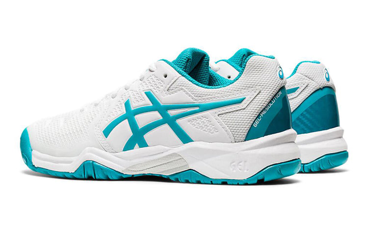 (GS) ASICS Gel Resolution 8 'White Lagoon' 1044A018-106