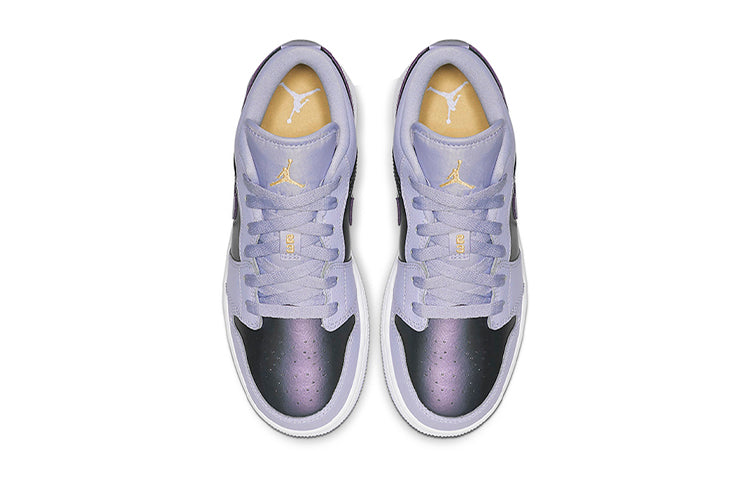(GS) Air Jordan 1 Low 'Oxygen Purple' 554723-505