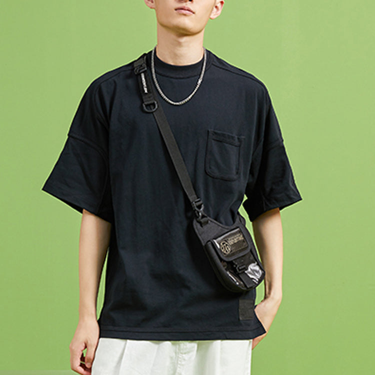 Li-Ning BADFIVE Loose Short Sleeve Black AHSQ625-4
