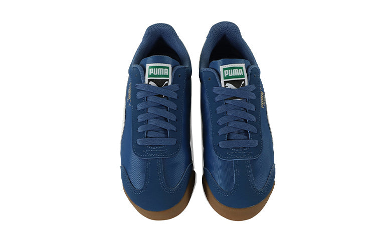 (GS) PUMA Roma Basic Low Top Running Shoes Blue 359841-23