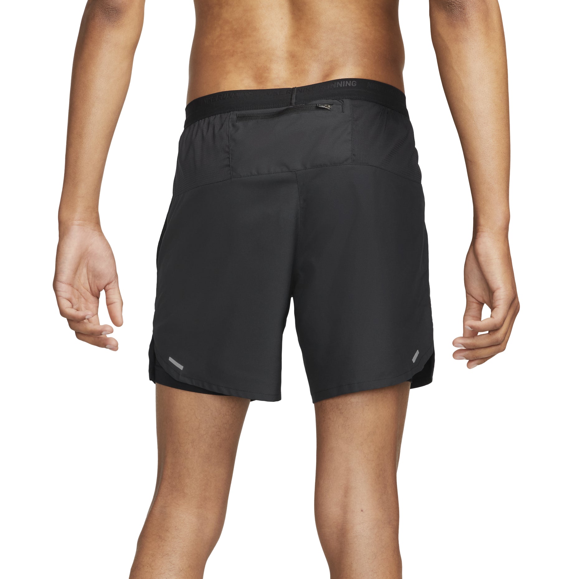 Nike Dri-FIT Solid Color Small Label Breathable Quick Dry Running Training Shorts Black DM4760-010