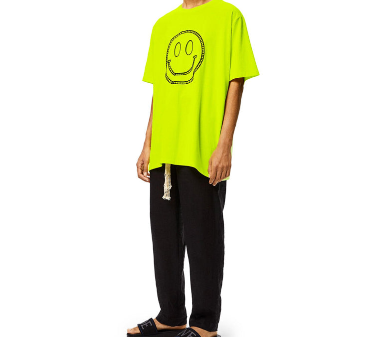 LOEWE Unisex Smiley Printing Yellow S616341X65-8147