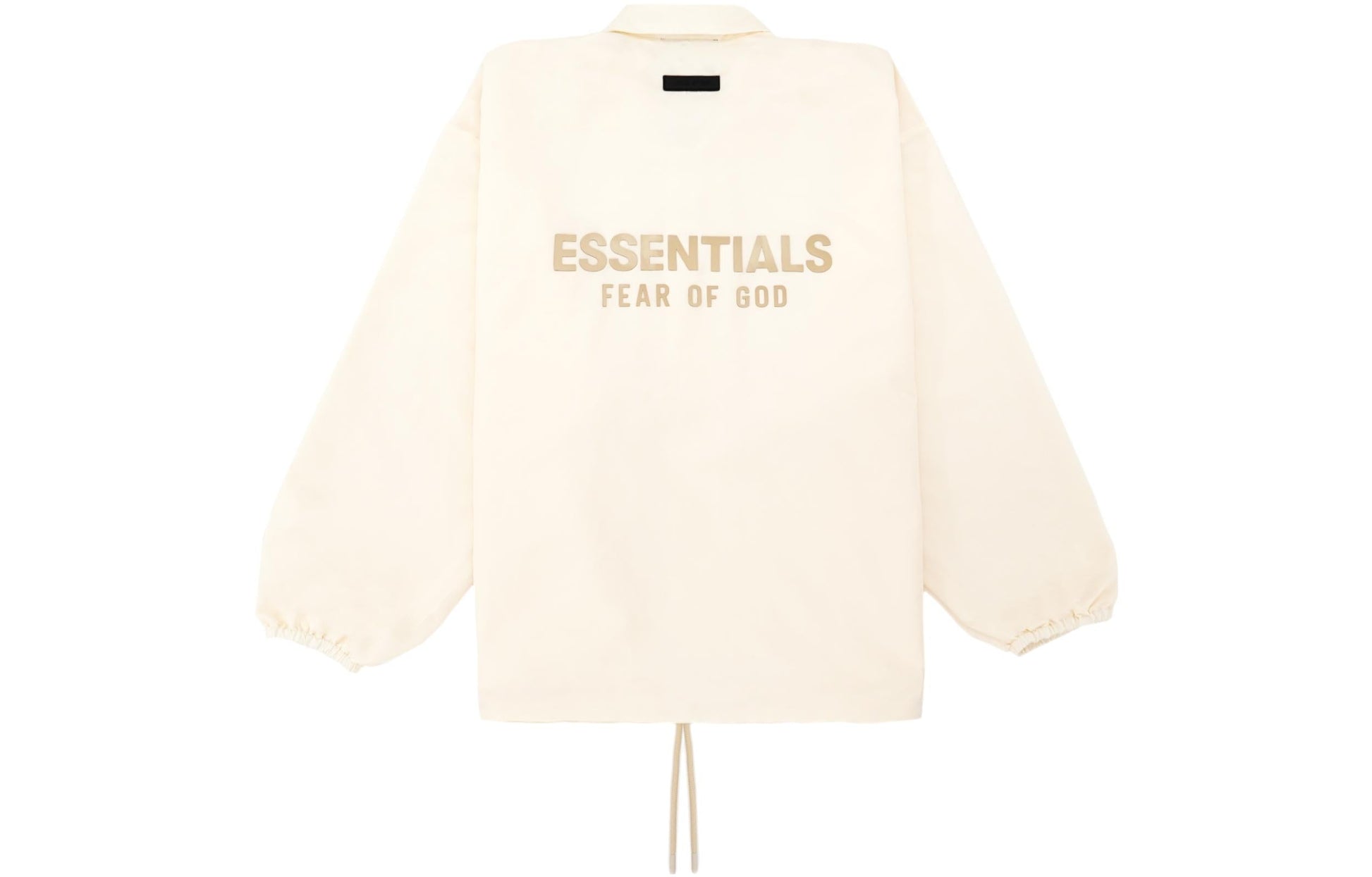 Fear of God Essentials FW23 Coaches Jacket 'Cloud Dancer' 202BT232011F