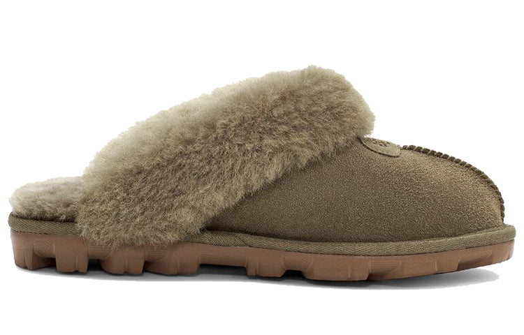(WMNS) UGG Coquette Slipper 'Burnt Olive' 5125-BTOL