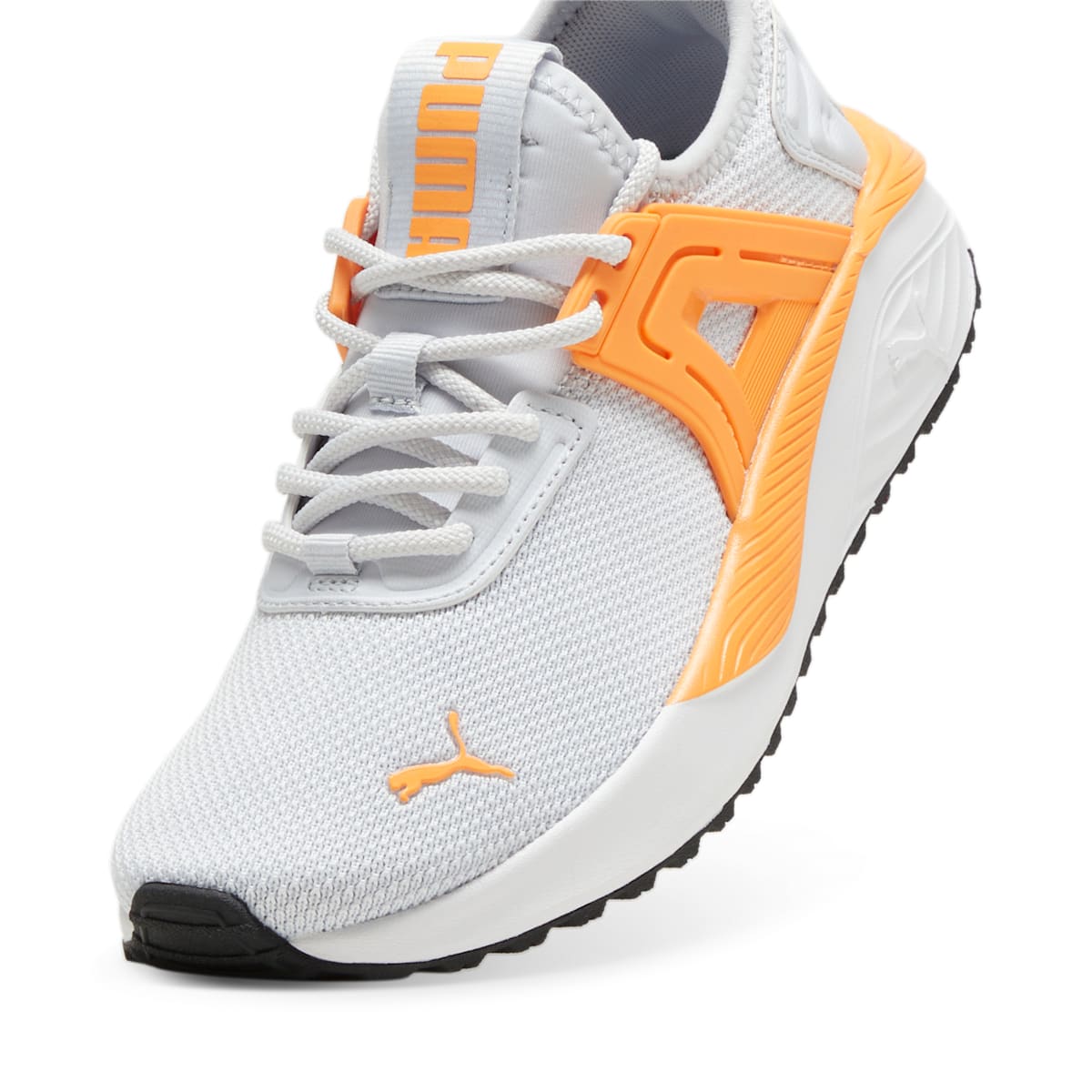 (GS) PUMA Pacer 23 'Silver Mist-Clementine' 393855-05
