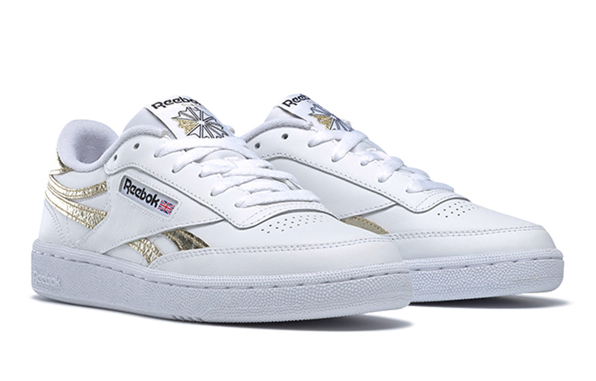 (WMNS) Reebok Club C Revenge 'White Yellow' FY9543