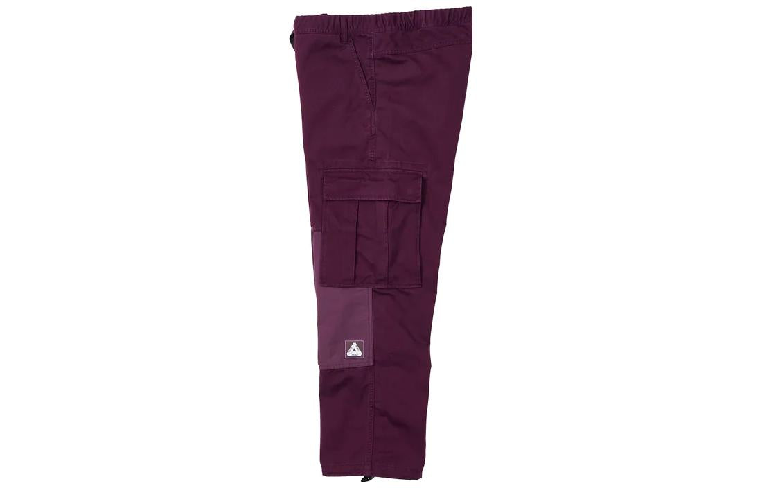Palace FW22 2 Tone Belter Trousers 'Purple' P23JG011