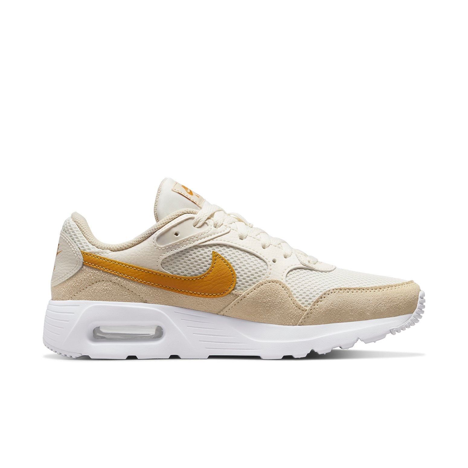 (WMNS) Nike Air Max SC 'White Yellow' CW4554-004