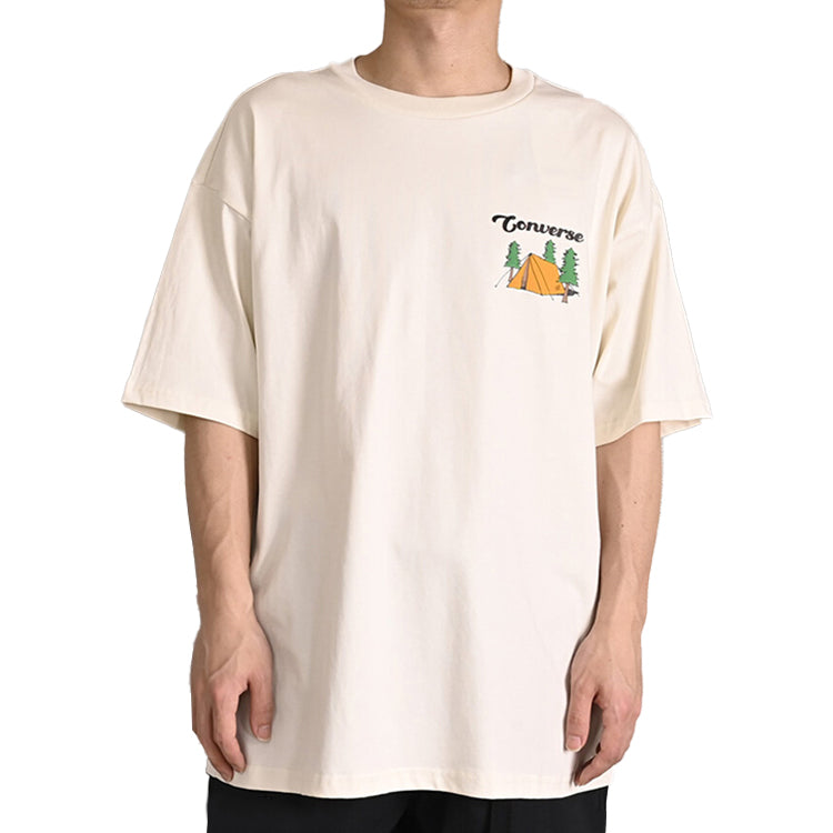 Converse Outdoor Graphic Tee Asia Sizing 'Beige' 10025882-A01