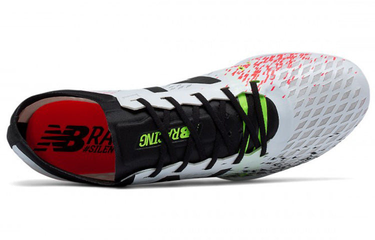 New Balance MD800 v5 Spike 'White Black' MMD800W5