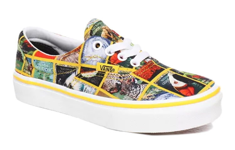 (PS) Vans x National Geographic Era 'White Yellow' VN0A38H8WJZ