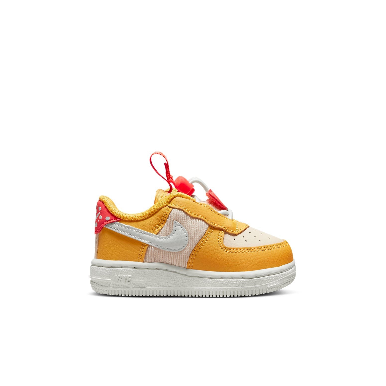 (TD) Nike Force 1 Toggle SE 'Yellow Ochre Pearl White' DQ0366-700
