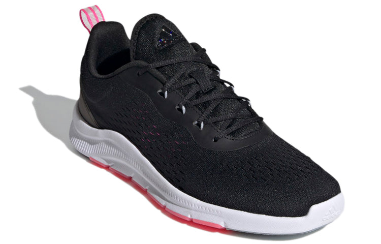 (WMNS) adidas Novamotion 'Black White Pink' FY8384
