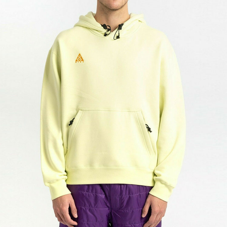 Men's Nike ACG Fleece Pullover Light Green BQ7199-335