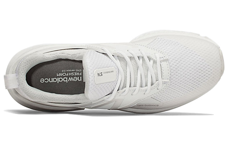 (WMNS) New Balance NB 574 Sport Sports Casual Shoes 'Triple White' WS574PCA