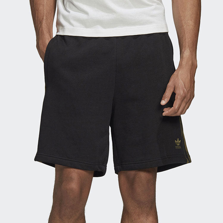 adidas originals Camo short Leisure Sports Shorts Men's Black FM3364