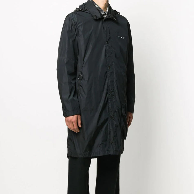 Men's Off-White Long Black OMEA221E20FAB0011001