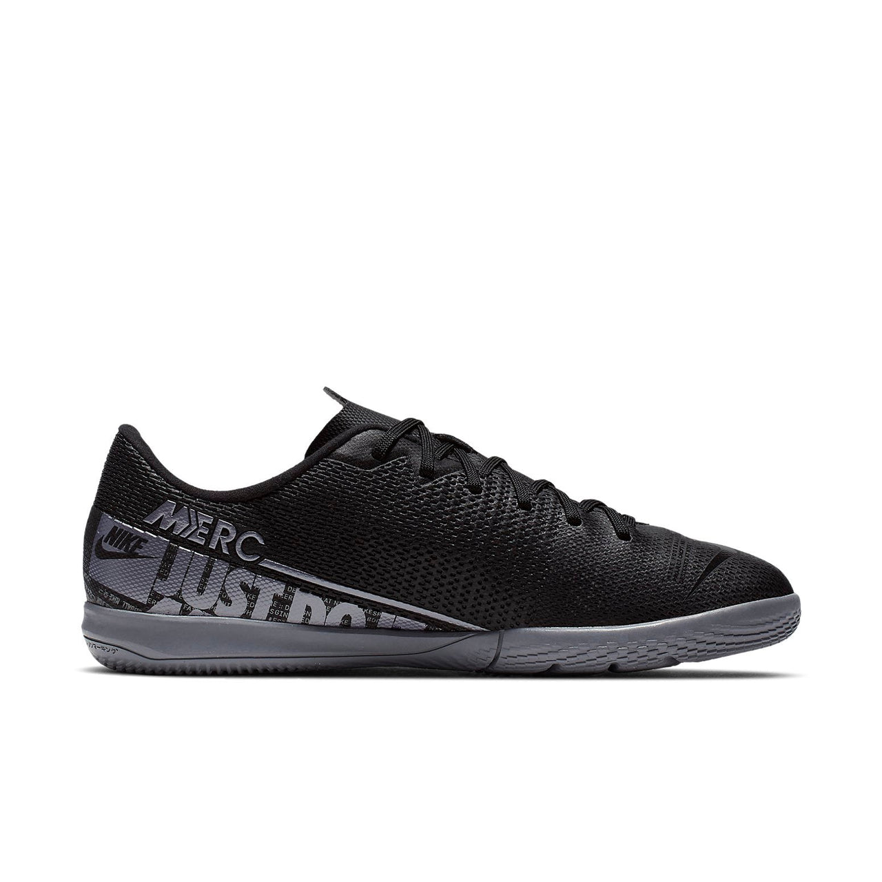 (GS) Nike JR Mercurial Vapor 13 Academy IC 'Black Silver' AT8137-001