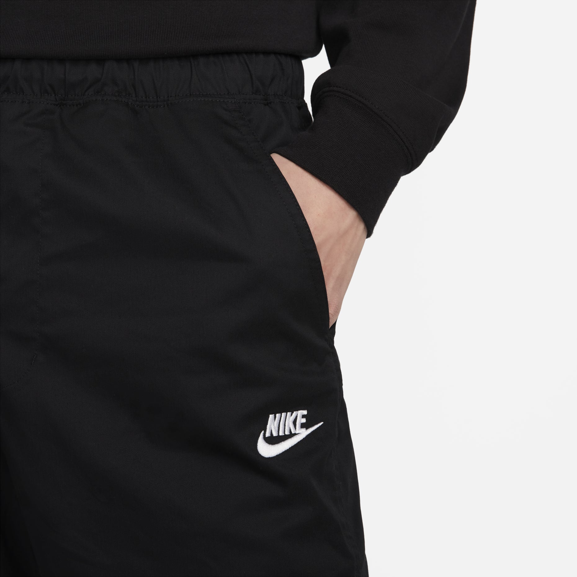 Nike AS M NK Club Woven Stright Leg Pants 'Black' DX3337-010