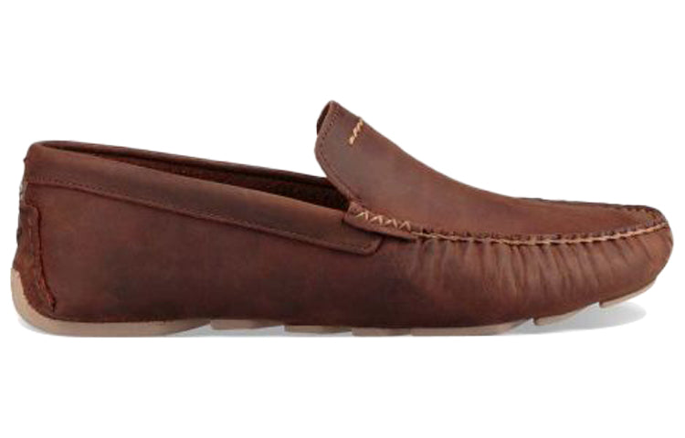 UGG Henrick Moccasin Shoes 'Brown Red' 1017317-RDCL