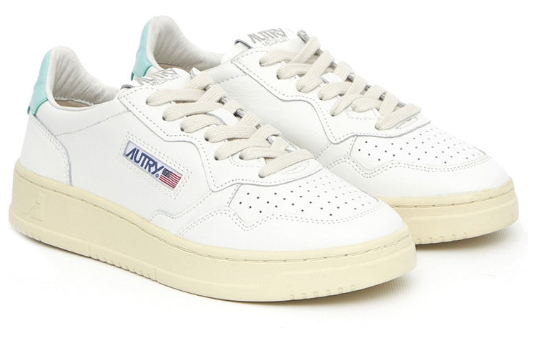 (WMNS) Autry Medalist Low 'White Turquoise' AULW-LL49
