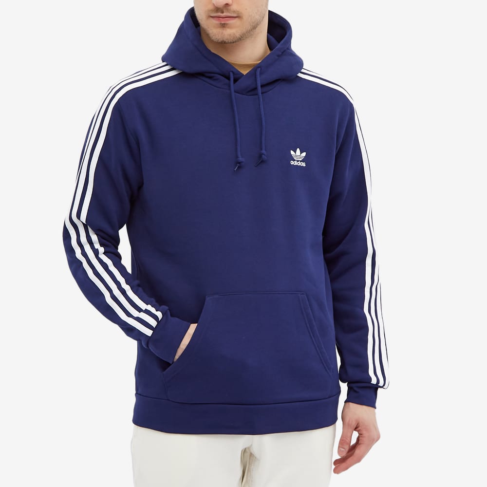 adidas originals 3 Stripe Hoody Logo H06677