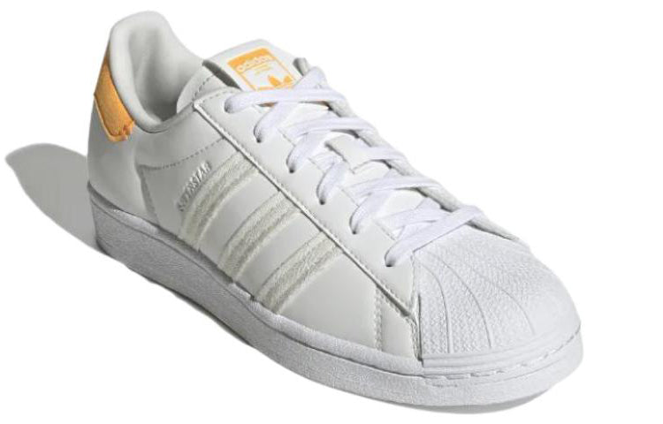 (WMNS) adidas originals Superstar 'White Yellow' GZ3452
