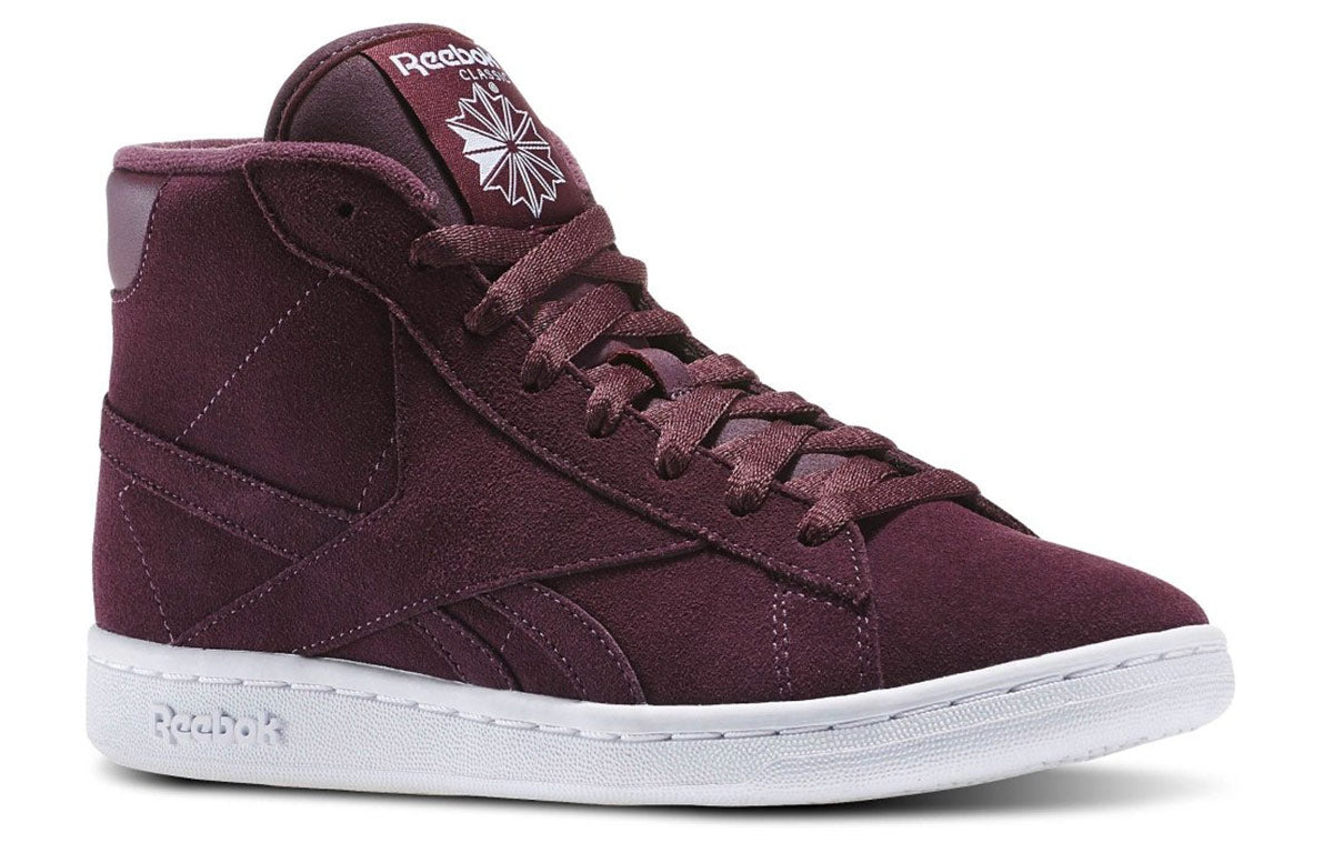 (WMNS) Reebok Npc Uk Mid Sneakers Red AR0983