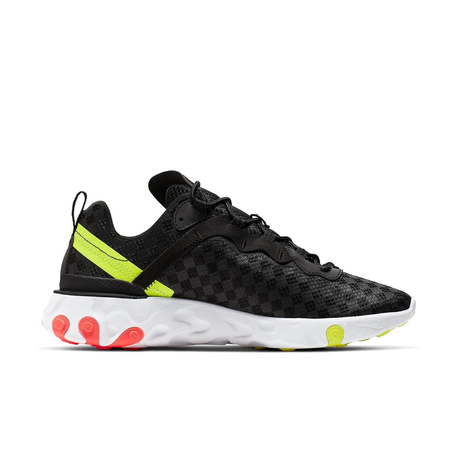 Nike React Element 55 'Black Crimson Volt' CJ0782-001