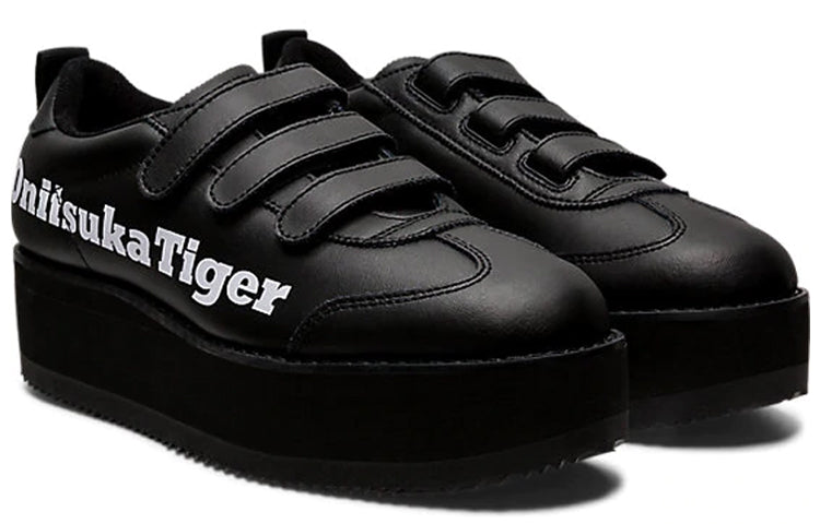 (WMNS) Onitsuka Tiger Delegation Chunk Sneakers Black 1182A207-007