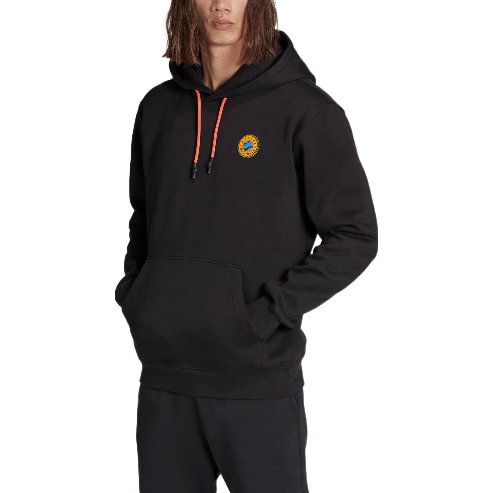 adidas originals Wander Hour Pullover Hoodie 'Black' II8477
