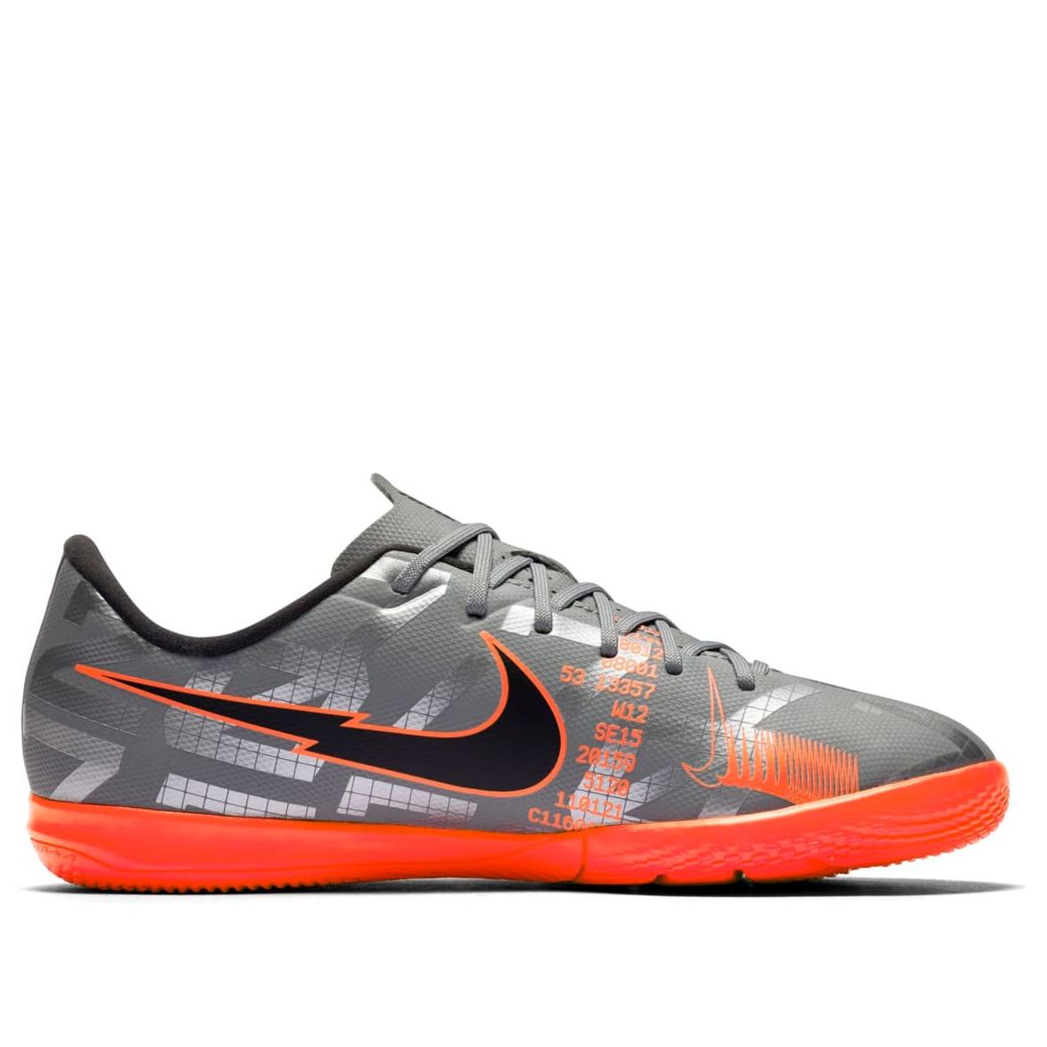 (GS) Nike JR Mercurial Vapor 13 Academy IC 'Gray Orange' AT8137-906
