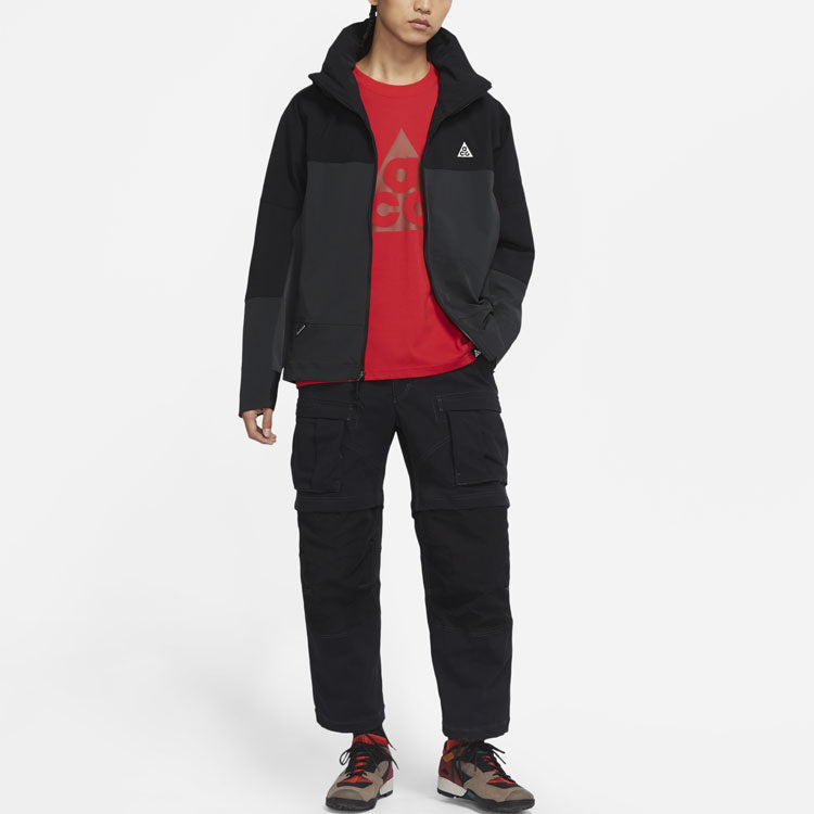 Nike Acg sun Farer Outdoor Solid Color Sports Hooded Jacket Black DH3104-045
