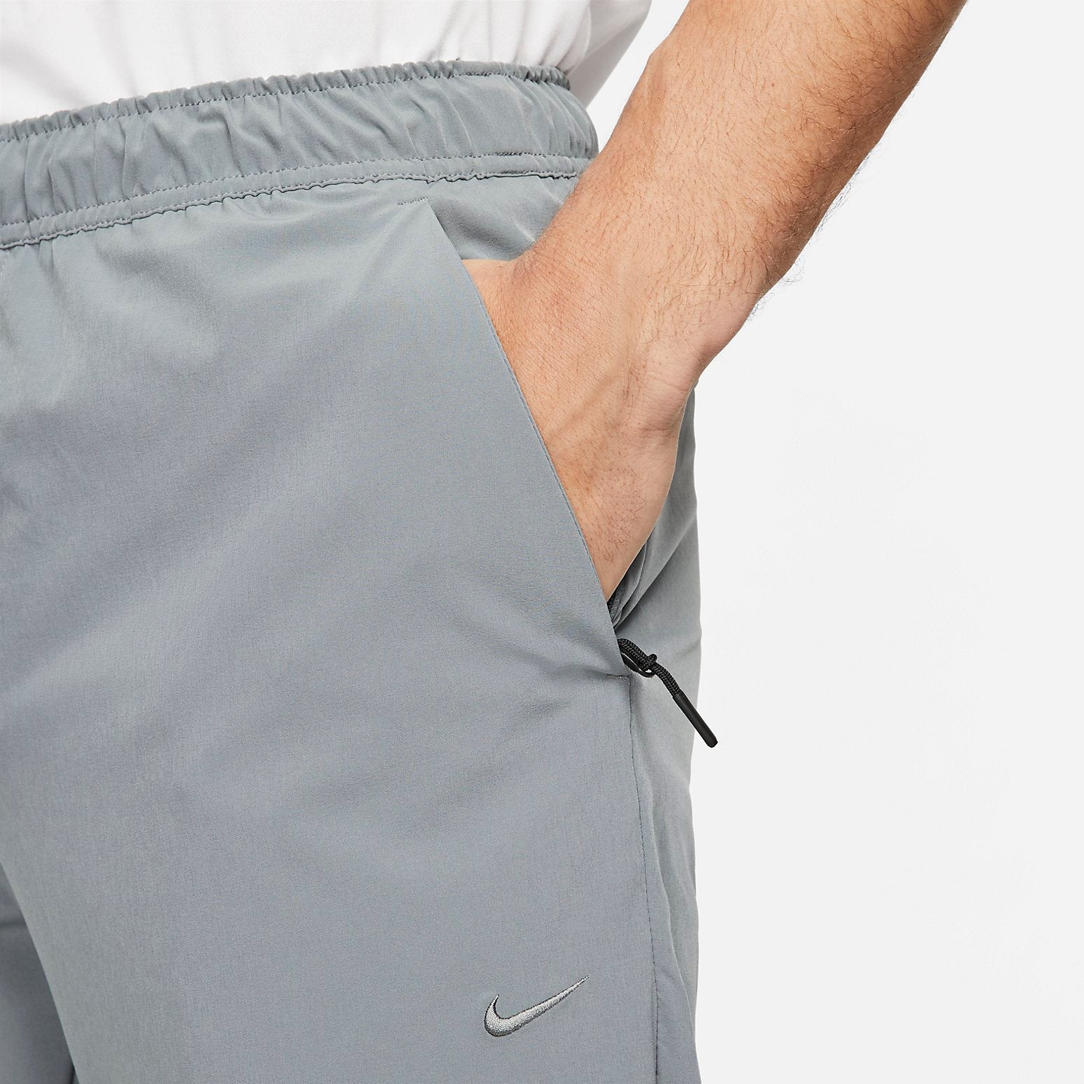 Nike Dri-FIT Zippered Cuff Versatile Pants 'Grey' FB7549-084