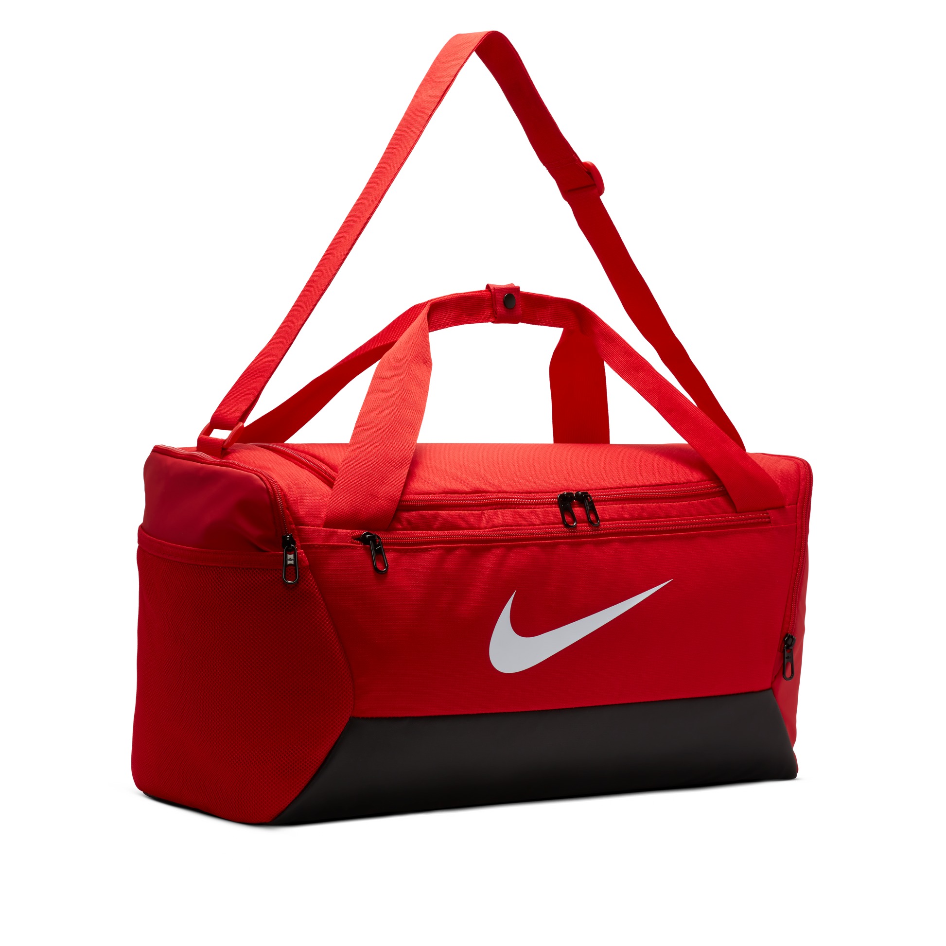 Nike Brasilia 9.5 Training Duffel Bag Small 'University Red Black White' DM3976-657