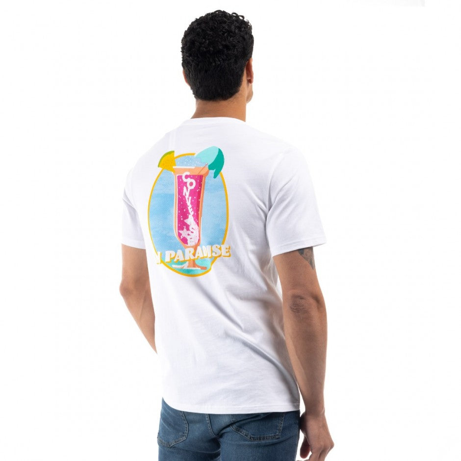 Converse Tropical Drink T-shirt Asia Sizing 'White' 10024749-A02